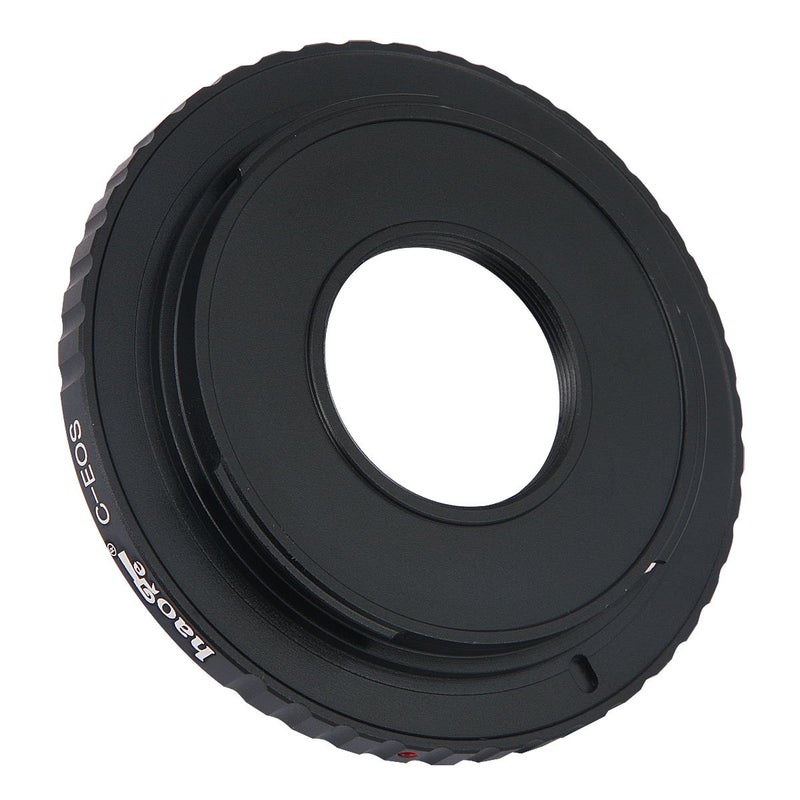 Haoge Manual Lens Mount Adapter for C-Mount CCTV Cine Movie Film Lens to Canon EOS Rebel 80D 70D 60D 50D 550D 500D 5D 5DS 7D EF EF-S Mount Camera - Image 5